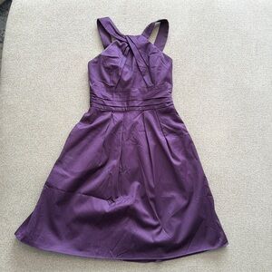 Purple Midi Dress